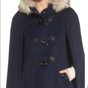 Toggle Cape Coat by Eliza J